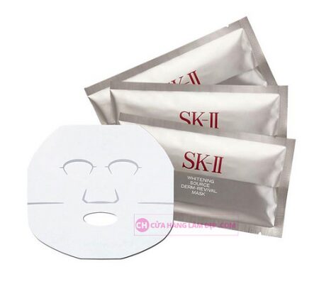 Mặt Nạ Trắng Da SK-II Whitening Source Derm Revival Mask Nhật Bản | serum sk-ii trị nám mini