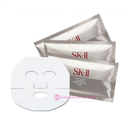 Mặt Nạ Trắng Da SK-II Whitening Source Derm Revival Mask Nhật Bản | serum sk-ii trị nám mini