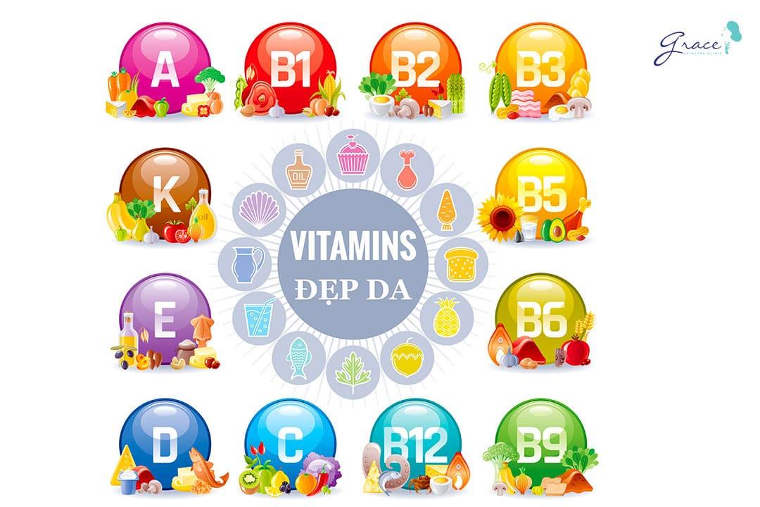 Bổ sung gì cho da đẹp? Gợi ý các loại vitamin giúp đẹp da hiệu quả