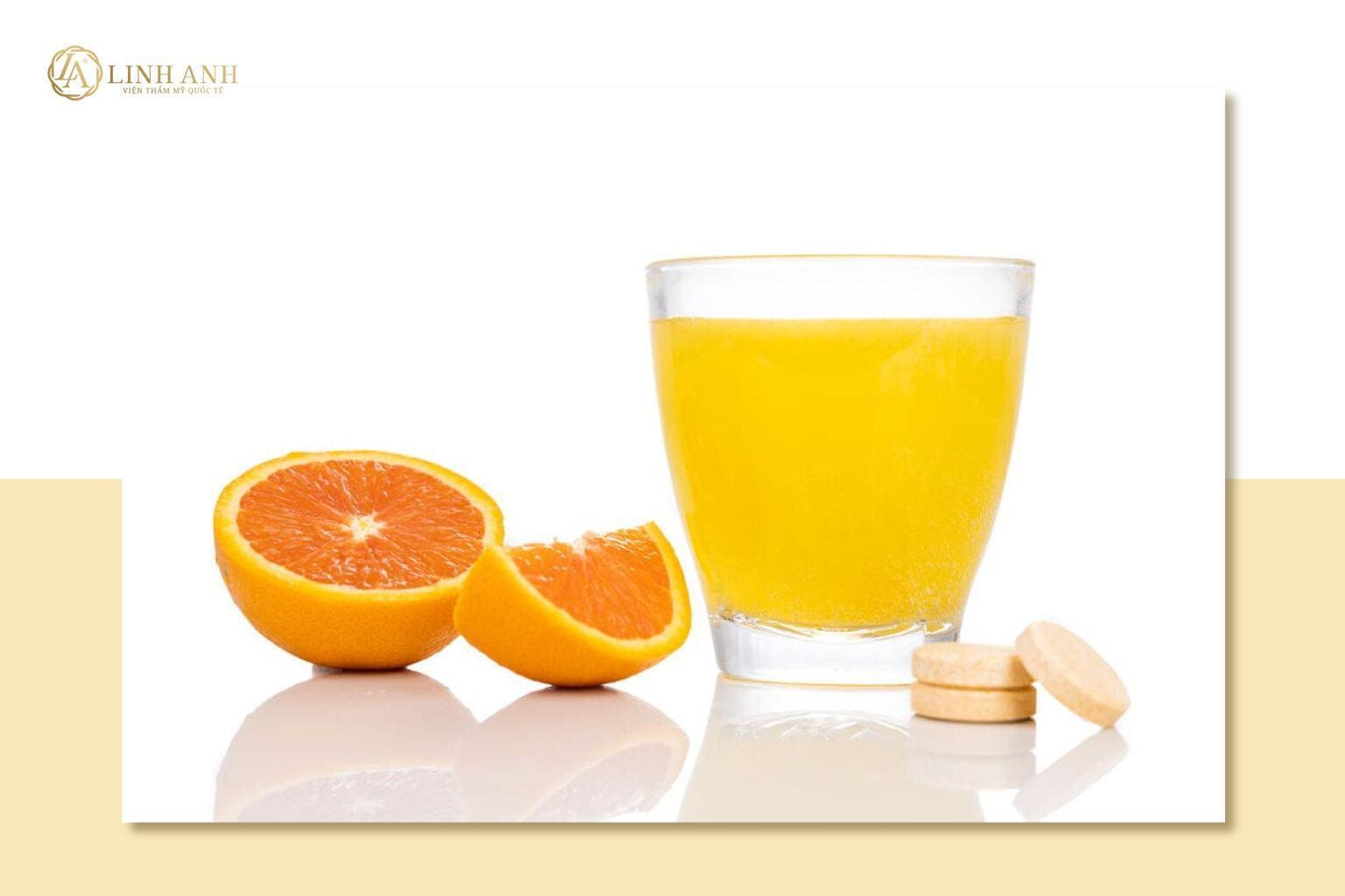 Sau Phun Môi Uống Vitamin C Sủi Có Tốt Không? Cần Lưu Ý Gì Khi Uống?