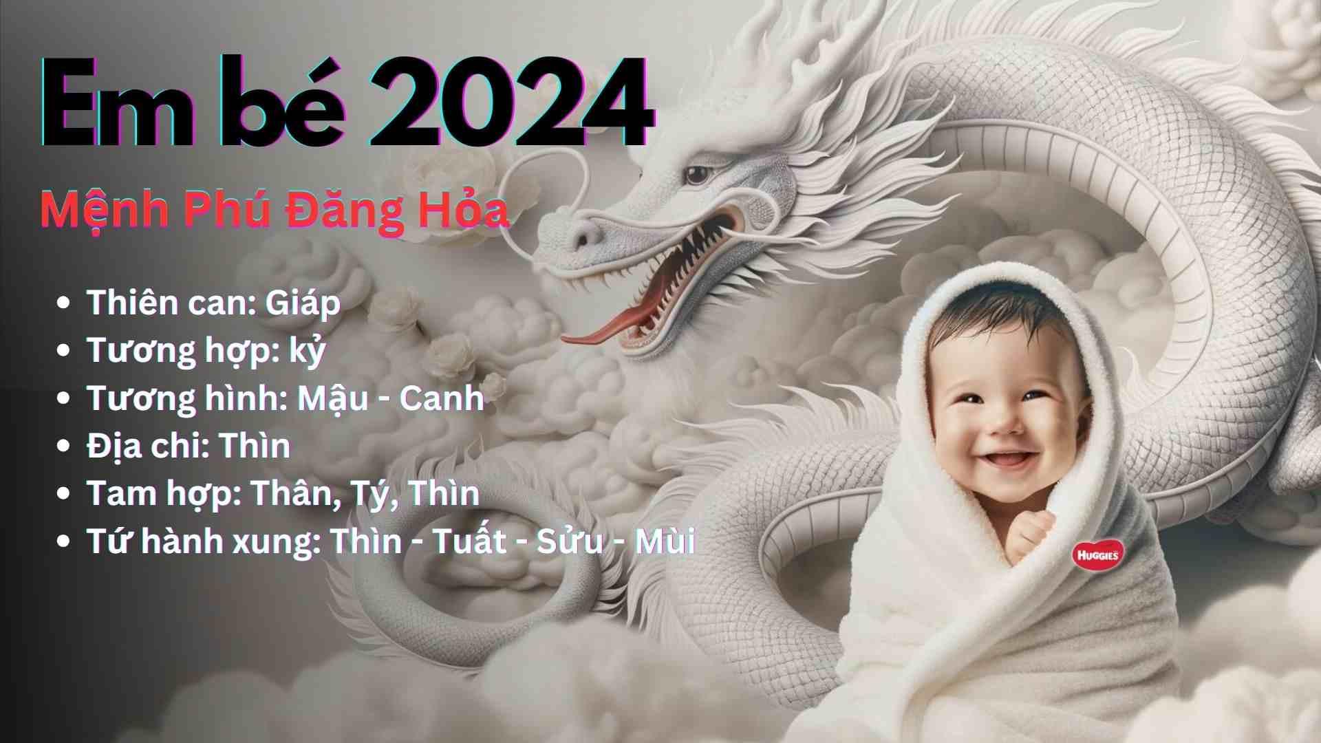 Sinh con năm 2024: Năm gì? Mệnh gì? Hợp tuổi nào? Tháng/Ngày/Giờ sinh tốt, đẹp
