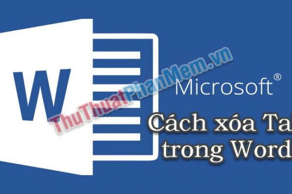 Cách xóa Tab trong Word