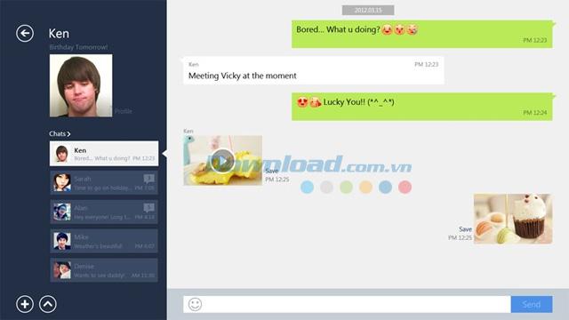 LINE cho Windows   8.4.0 Ứng dụng chat, gọi video miễn phí