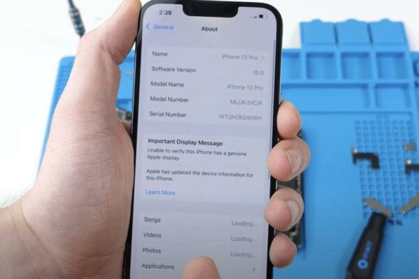 Cách kiểm tra iPhone có bị thay linh kiện không, đã qua sửa chữa hay chưa