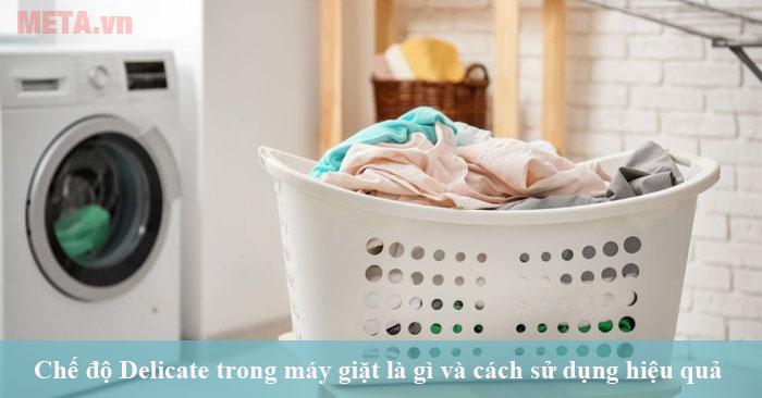 Chế độ Delicate trong máy giặt là gì và cách sử dụng hiệu quả