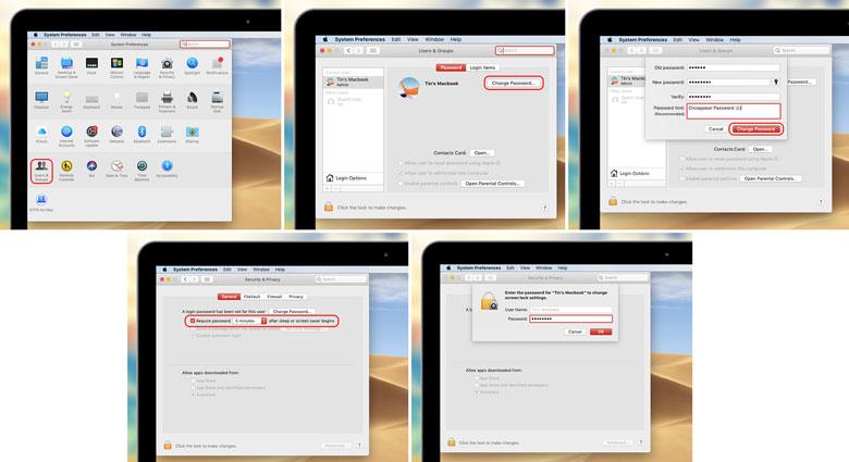 Hướng dẫn cách đổi mật khẩu MacBook cực dễ