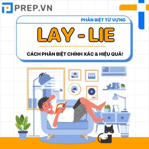 Lay và Lie là gì? Cách phân biệt Lay và Lie trong tiếng Anh chi tiết