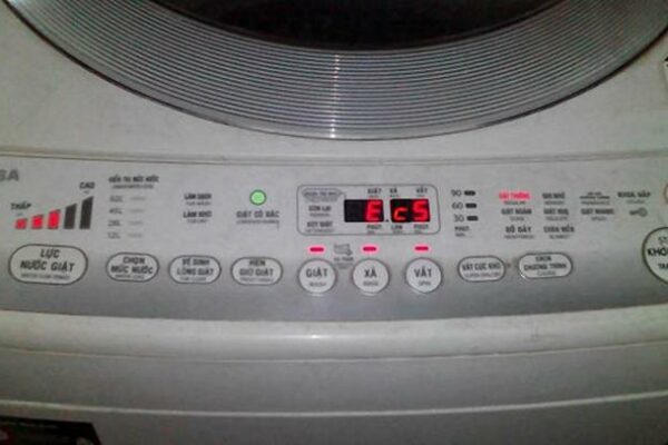 Lỗi EC5 máy giặt Toshiba Inverter là gì? Cách xử lý như thế nào? Lỗi EC5 máy giặt Toshiba Inverter là gì? Cách xử lý như thế nào?