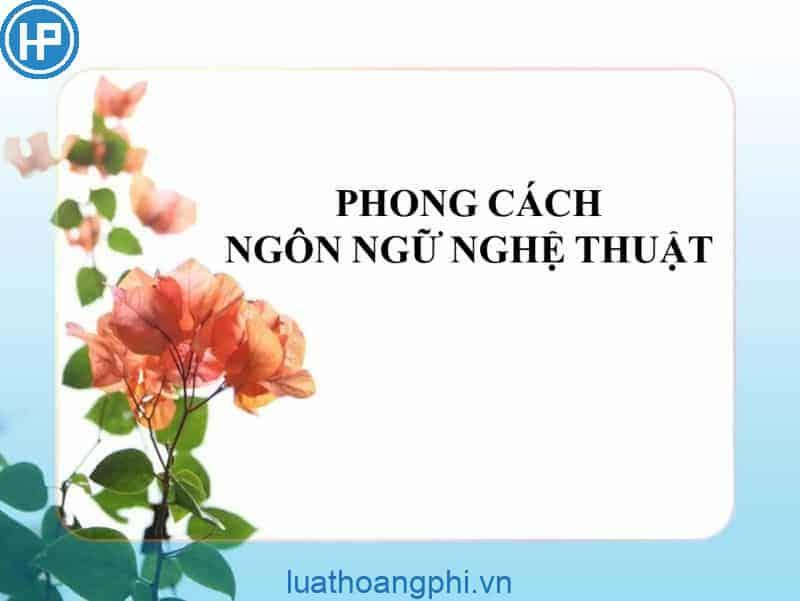 Phong cách nghệ thuật là gì?