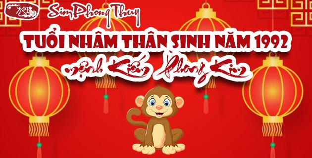 Luận giải 1992 hợp số nào đem lại may mắn cho tuổi Nhâm Thân