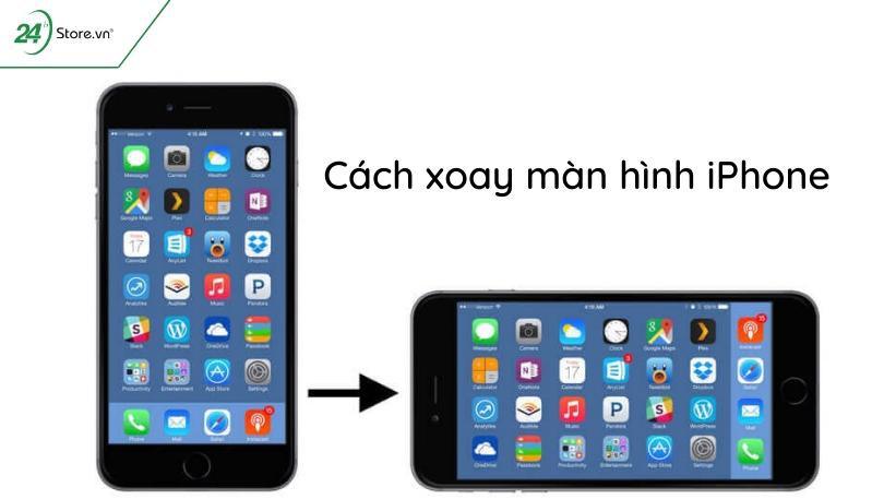 Cách xoay màn hình iPhone NHANH GỌN dễ dàng nhất