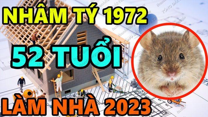 Tuổi Nhâm Tý làm nhà năm 2023 tháng nào tốt