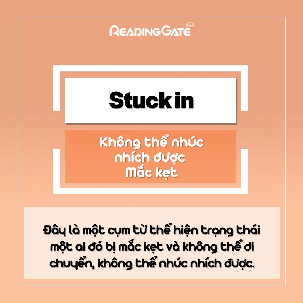 "Stuck" nghĩa là gì: Định Nghĩa, Ví Dụ trong Tiếng Anh