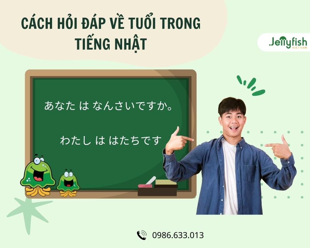 CÁCH HỎI VÀ NÓI TUỔI TRONG TIẾNG NHẬT