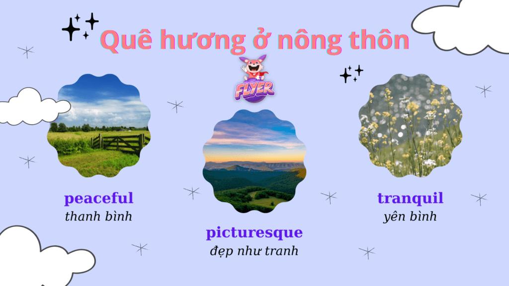 List từ vựng tiếng Anh cực hay về quê hương giúp bạn tăng band điểm nói & viết!