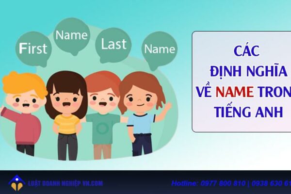 Định nghĩa từ name trong tiếng anh là gì?