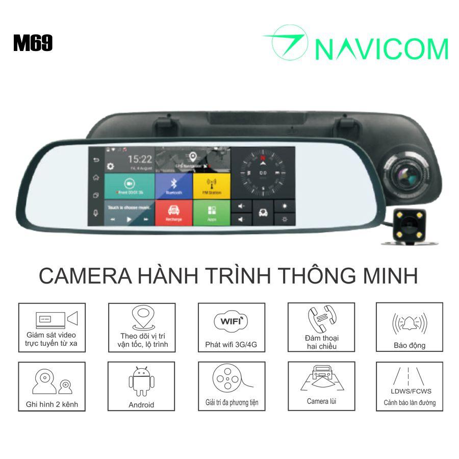 NAVICOM M69 CAMERA HÀNH TRÌNH THÔNG MINH