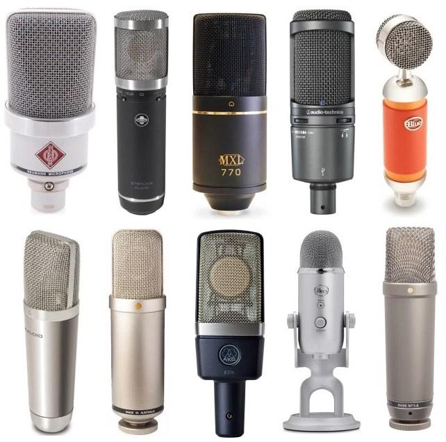 Condenser microphone là gì? Thiết bị phòng thu này có gì đặc biệt