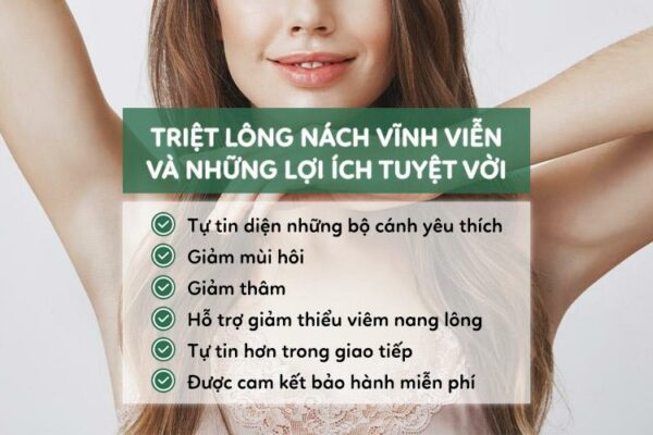 Triệt Lông Nách Vĩnh Viễn Giá Bao Nhiêu