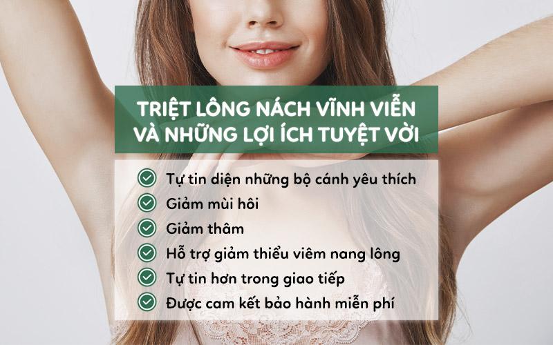 Triệt Lông Nách Vĩnh Viễn Giá Bao Nhiêu