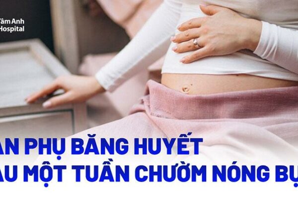 Băng huyết sau một tuần chườm nóng bụng