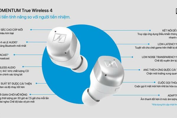 Tai nghe Sennheiser Momentum True Wireless 4