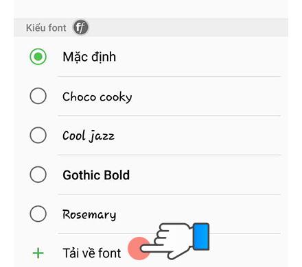 Hướng dẫn đổi kiểu chữ trên điện thoại Android và iPhone