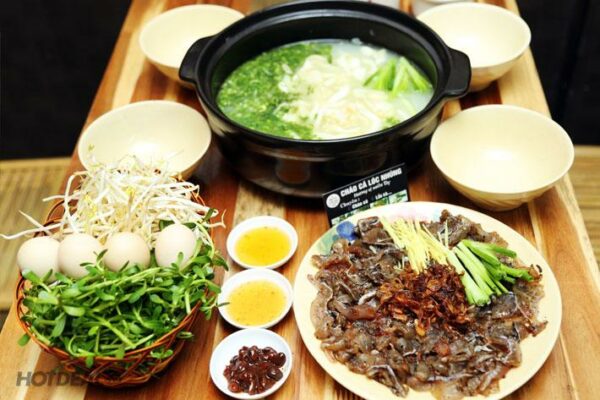 Combo Lẩu Cháo Cá Lóc Nhúng Dành Cho 4 Người Tại Quán A Đồng