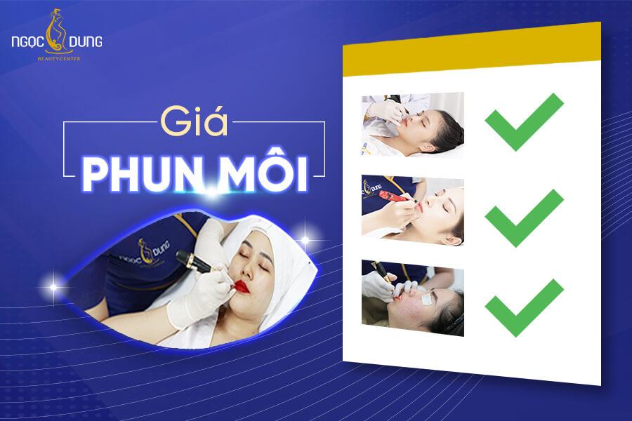 Phun xăm môi giá bao nhiêu? Bảng giá phun môi mới nhất 2024