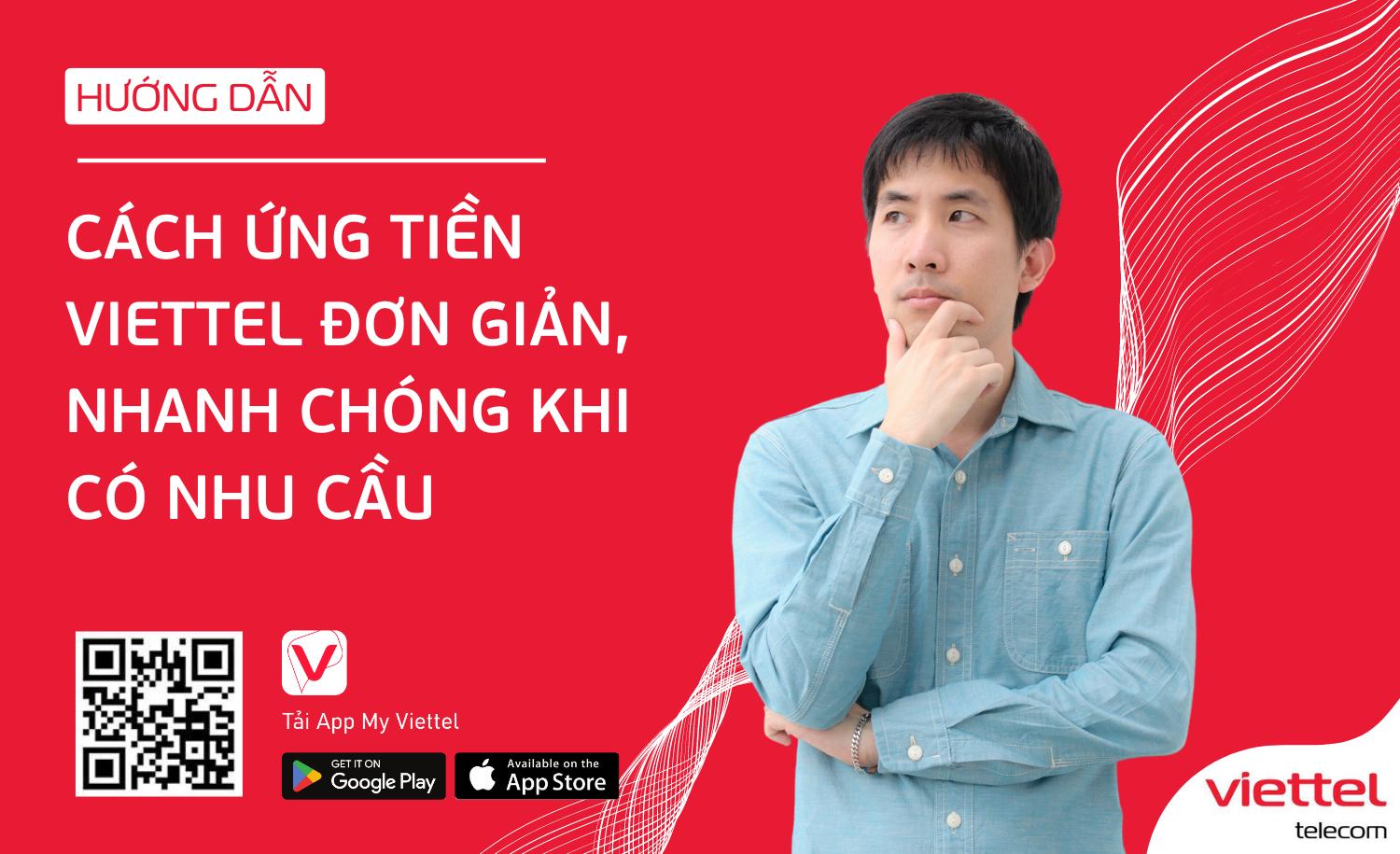 Hướng dẫn cách ứng tiền Viettel đơn giản, nhanh chóng khi có nhu cầu